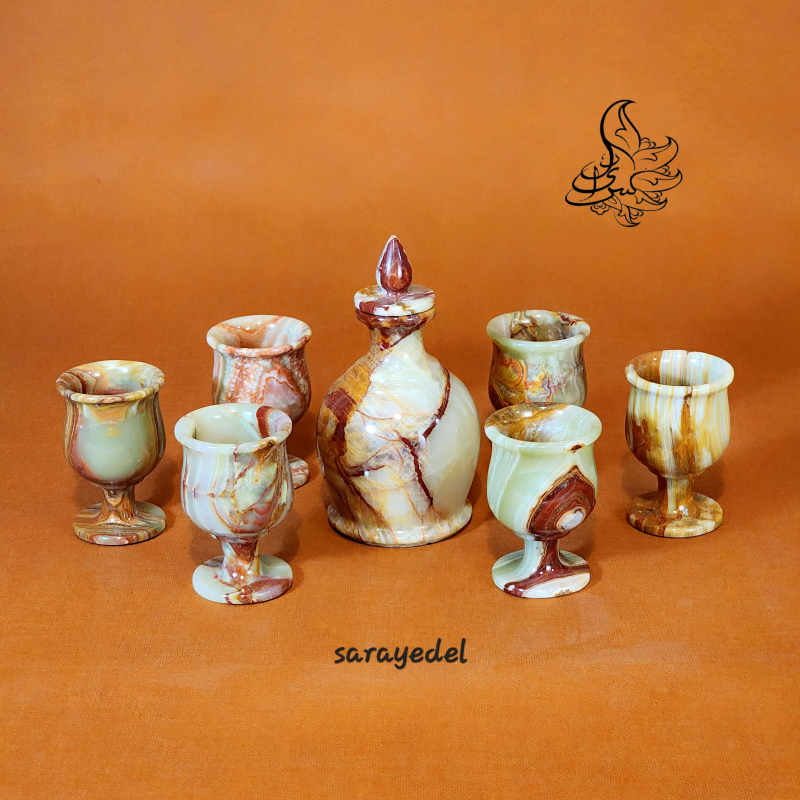ست تنگ و پیک سنگ مرمر 83099/83116