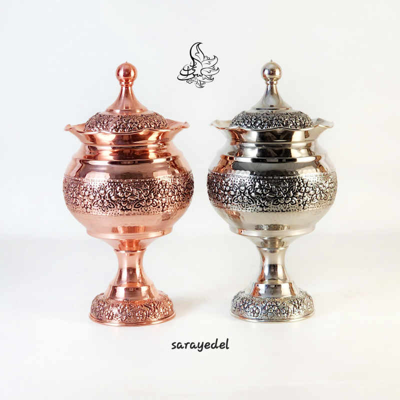 شکلات خوری پایه دار مسی33374/33375